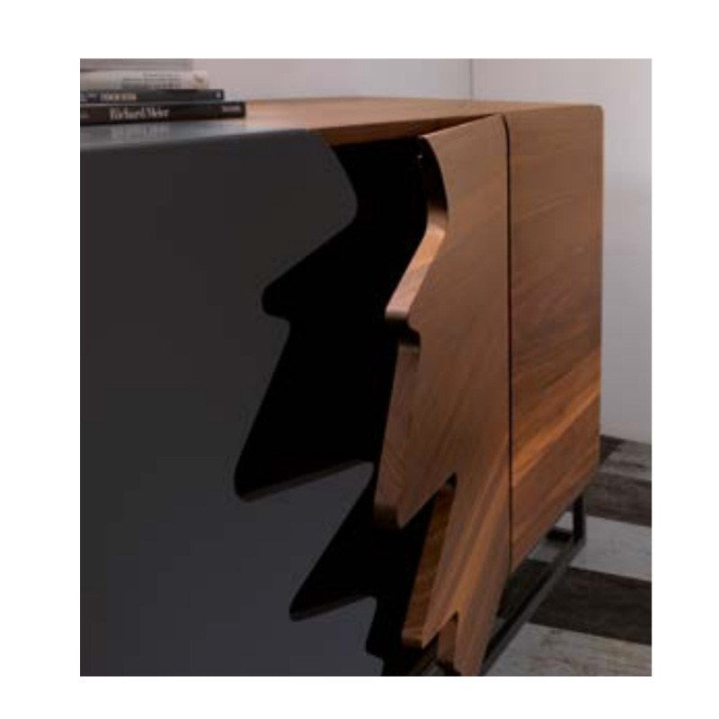 the Bellini Modern Kali dining room buffet is available in Edmonton at McElherans Furniture + Design