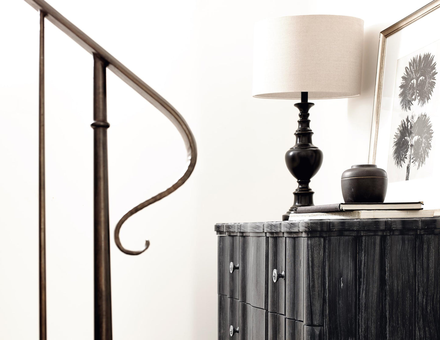 the Bernhardt Mirabelle 304-032B bedroom night table is available in Edmonton at McElherans Furniture + Design