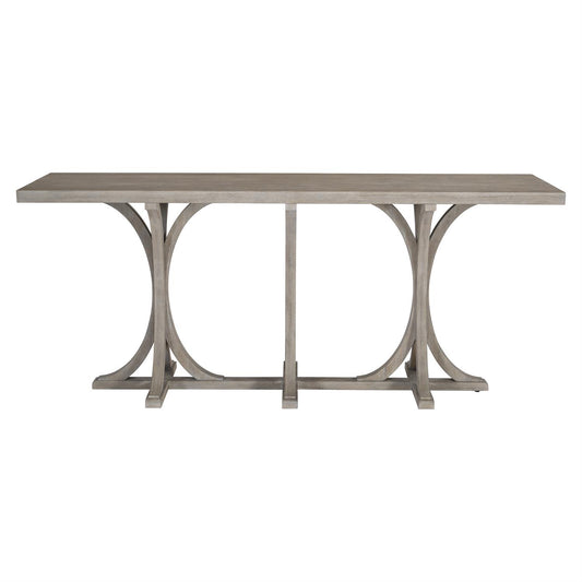 the Bernhardt Albion 311-912 living room occasional console table is available in Edmonton at McElherans Furniture + Design