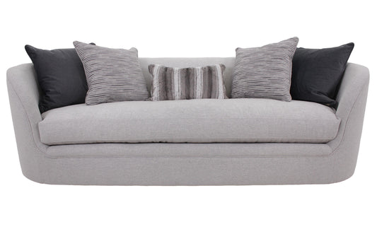 the Bernhardt Amara N8027 living room upholstered sofa is available in Edmonton at McElherans Furniture + Design