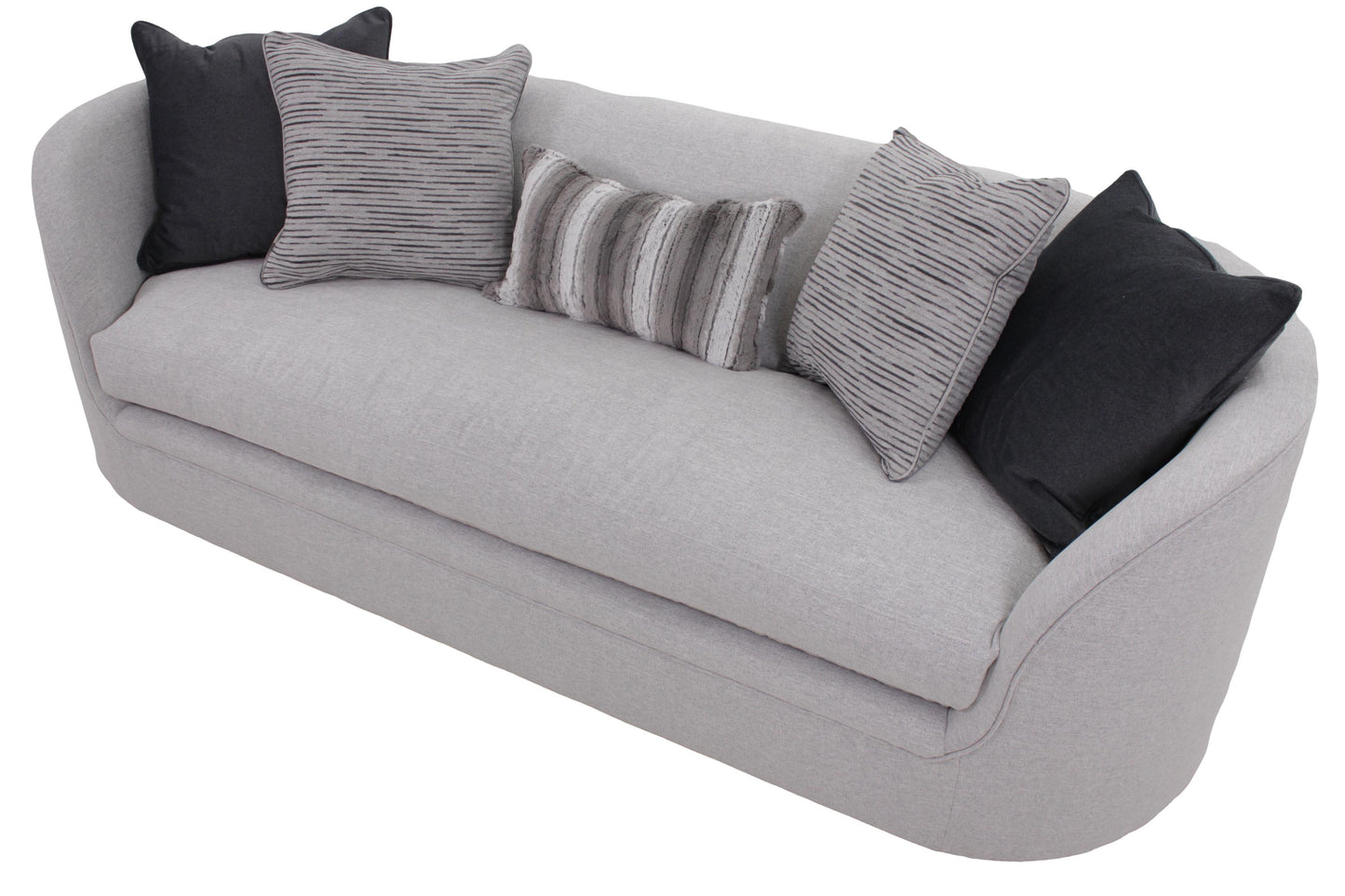 the Bernhardt Amara N8027 living room upholstered sofa is available in Edmonton at McElherans Furniture + Design