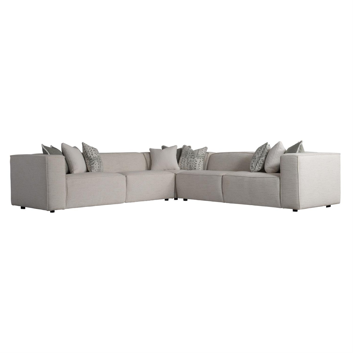 the Bernhardt Bliss P7442A/41A/32A living room upholstered sectional is available in Edmonton at McElherans Furniture + Design