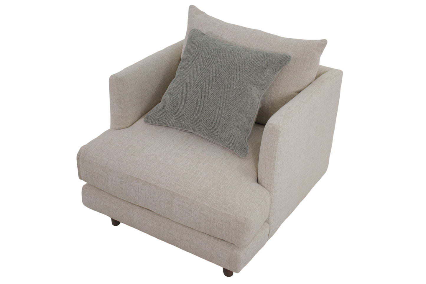 the Bernhardt Colette P7422A living room upholstered chair is available in Edmonton at McElherans Furniture + Design