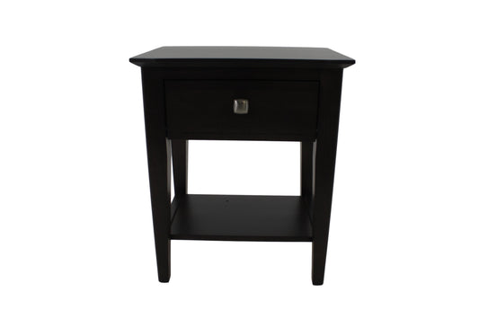 the Durham Urbane 3205-205 bedroom night table is available in Edmonton at McElherans Furniture + Design