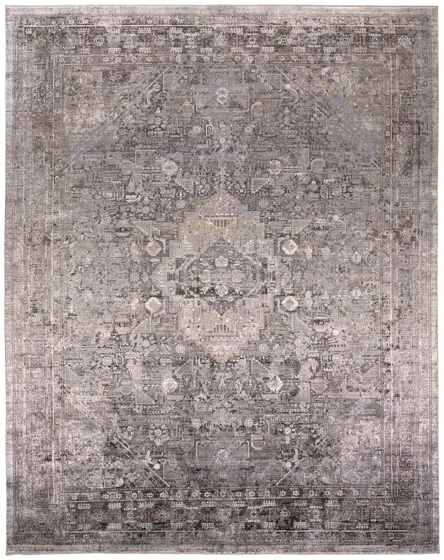 the Feizy Rugs Sarrant 3966F floor area rug is available in Edmonton at McElherans Furniture + Design