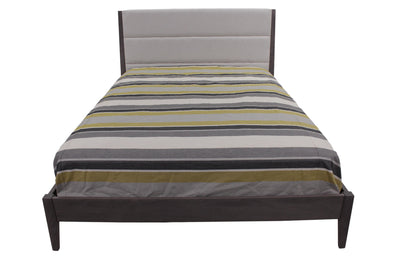 the Geovin  transitional G08 bedroom bed is available in Edmonton at McElherans Furniture + Design
