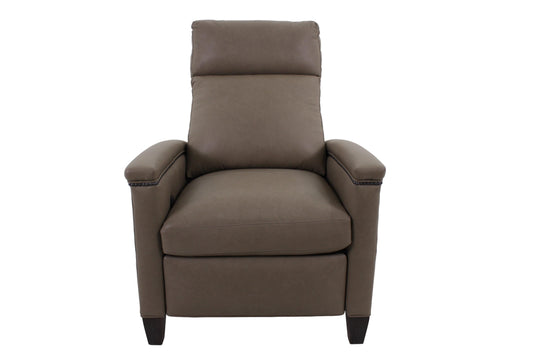the Hancock & Moore Signature Leo living room reclining chair is available in Edmonton at McElherans Furniture + Design
