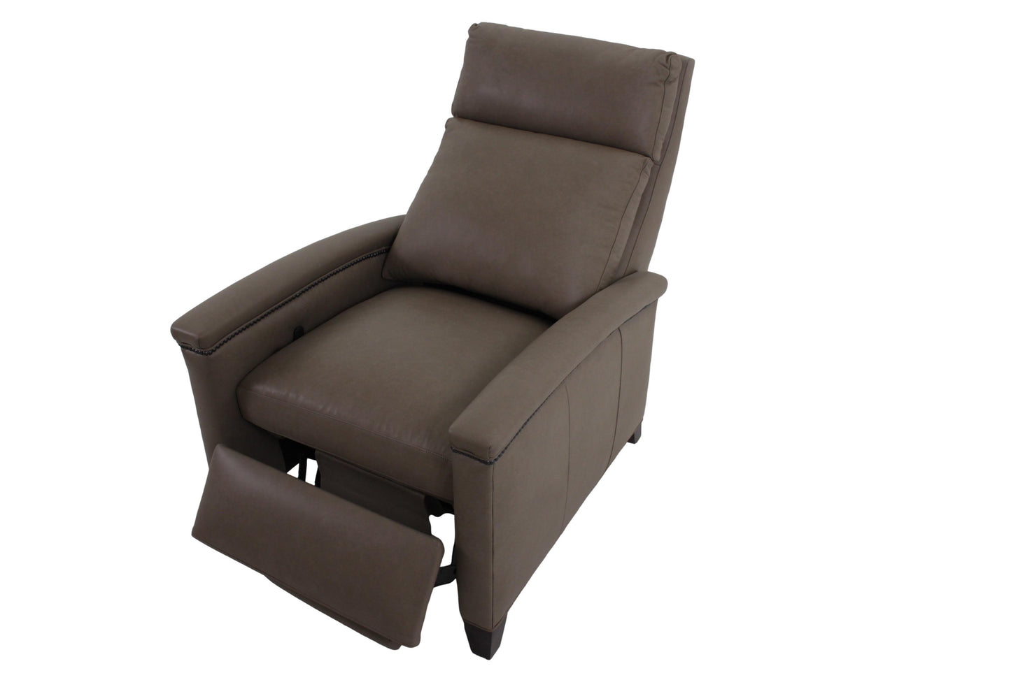the Hancock & Moore Signature Leo 7193-PR living room reclining chair is available in Edmonton at McElherans Furniture + Design