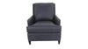 the Hancock & Moore  transitional Ricki living room leather upholstered chair is available in Edmonton at McElherans Furniture + Design
