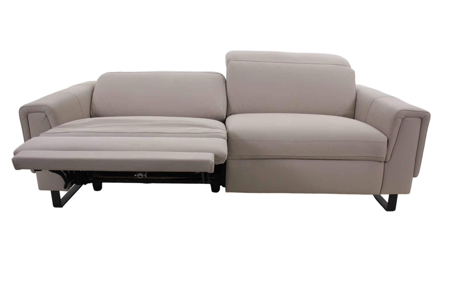 the Incanto Italia I902 living room reclining sofa is available in Edmonton at McElherans Furniture + Design