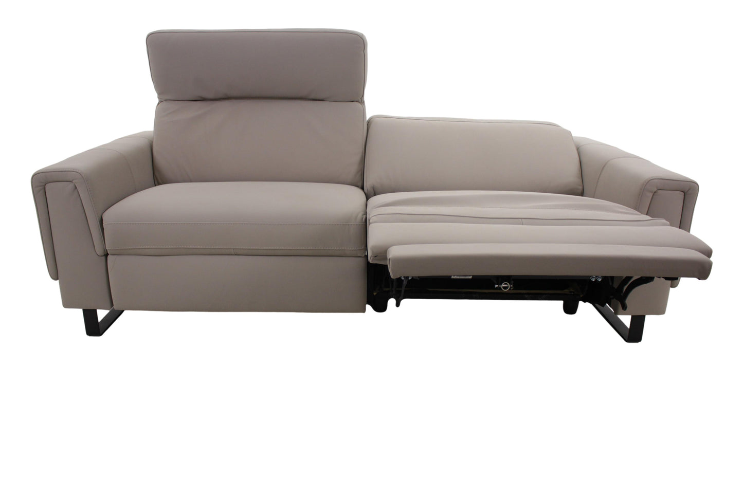 the Incanto Italia I902 living room reclining sofa is available in Edmonton at McElherans Furniture + Design