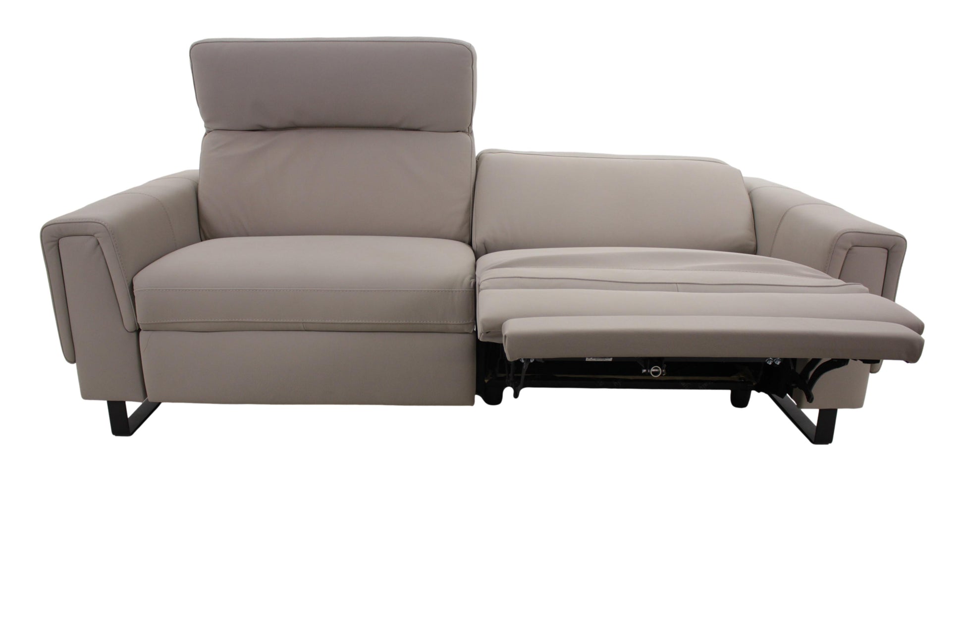 the Incanto Italia I902 living room reclining sofa is available in Edmonton at McElherans Furniture + Design