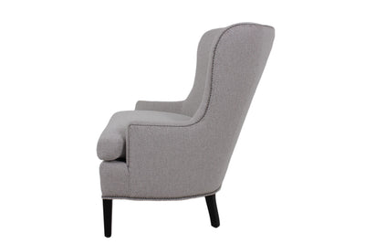 the Jessica Charles Selectives classic / traditional Chilton living room upholstered chair is available in Edmonton at McElherans Furniture + Design