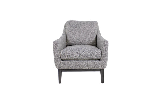 the Jessica Charles Selectives Ludlow living room upholstered chair is available in Edmonton at McElherans Furniture + Design