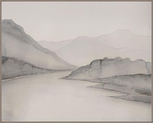 the Leftbank Pearly Mountains IV wall art is available in Edmonton at McElherans Furniture + Design