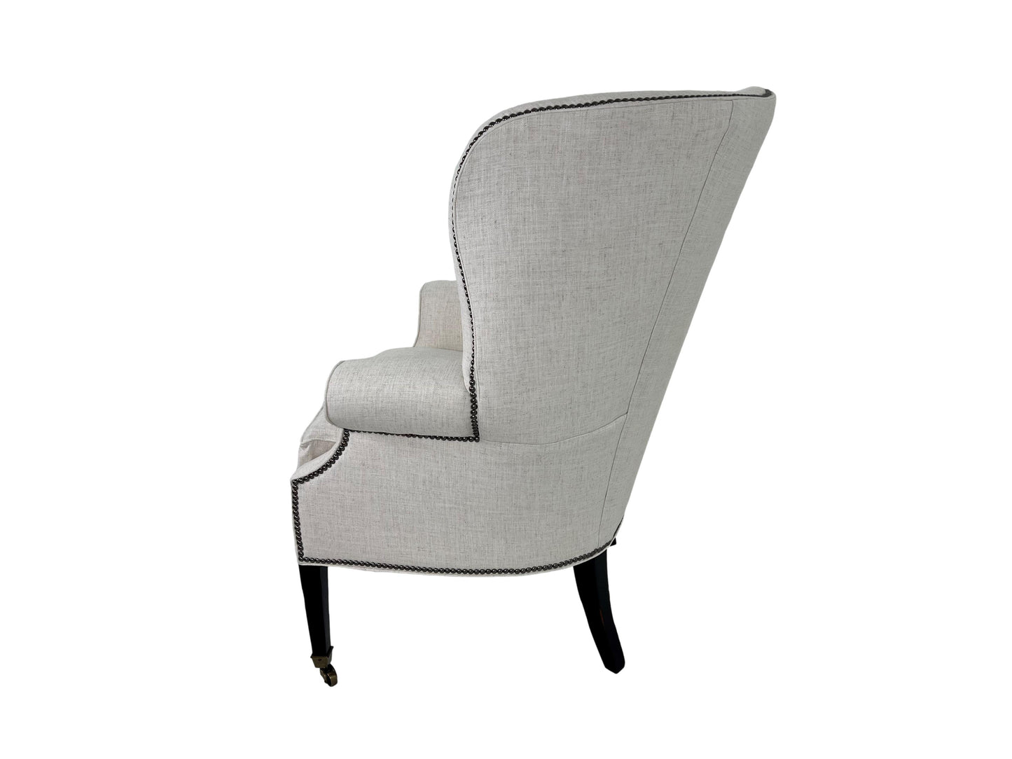 the Lillian August Preston living room upholstered chair is available in Edmonton at McElherans Furniture + Design
