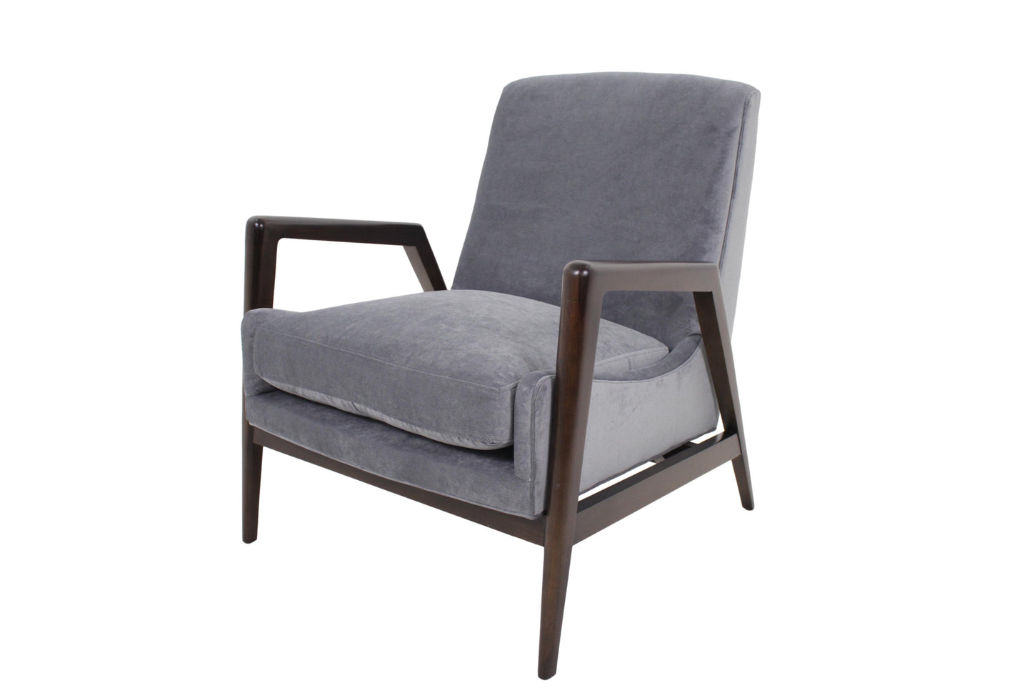 the Lillian August Dorian living room upholstered chair is available in Edmonton at McElherans Furniture + Design