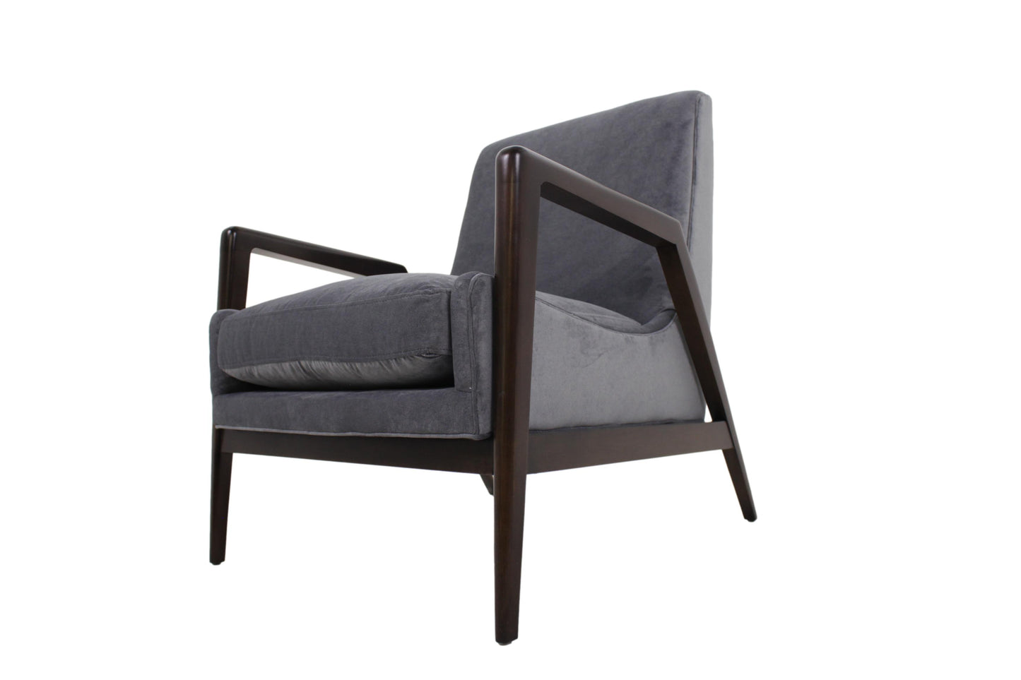 the Lillian August Dorian living room upholstered chair is available in Edmonton at McElherans Furniture + Design