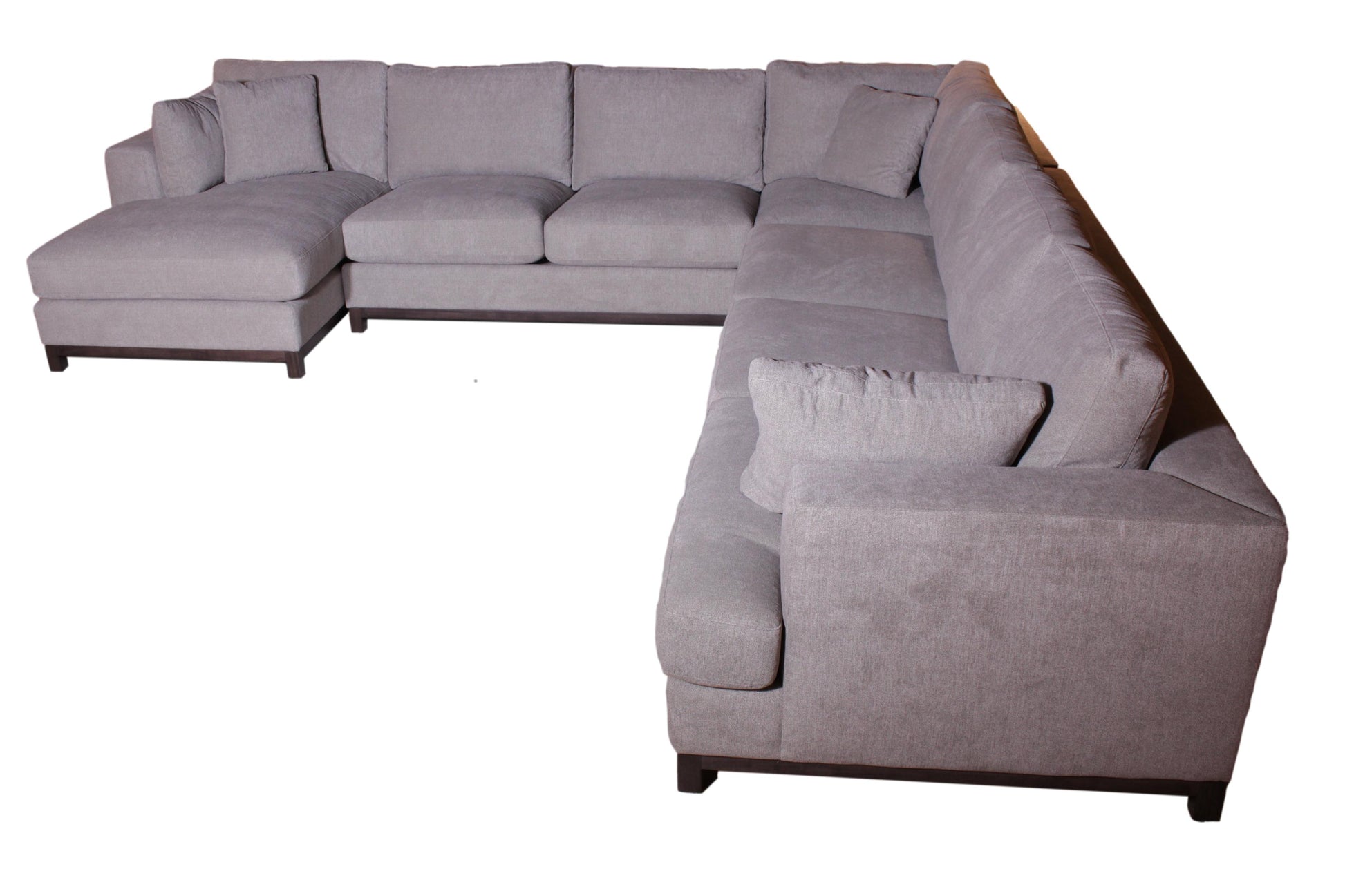 the Marcantonio Alberto living room upholstered sectional is available in Edmonton at McElherans Furniture + Design