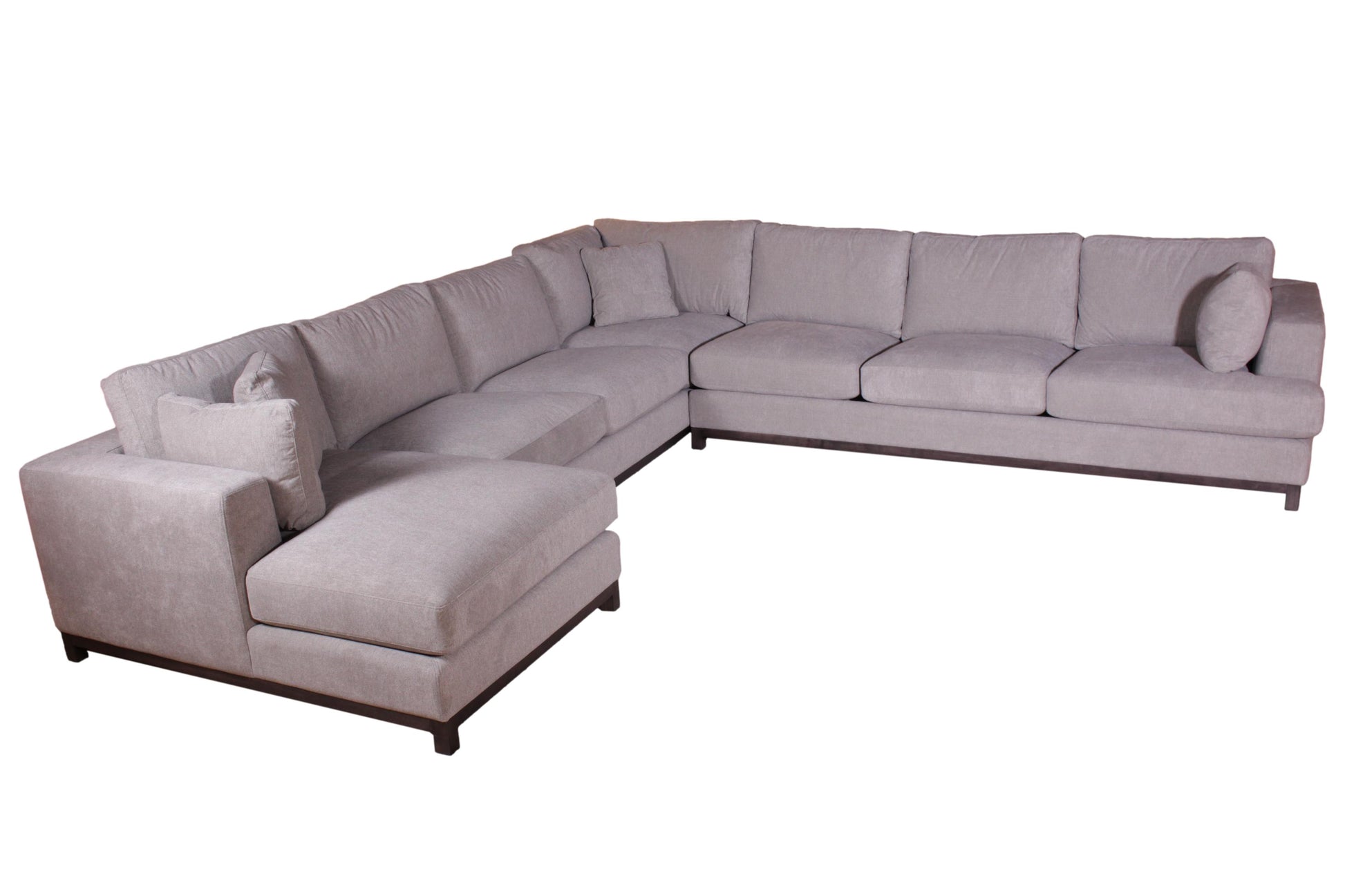 the Marcantonio Alberto living room upholstered sectional is available in Edmonton at McElherans Furniture + Design