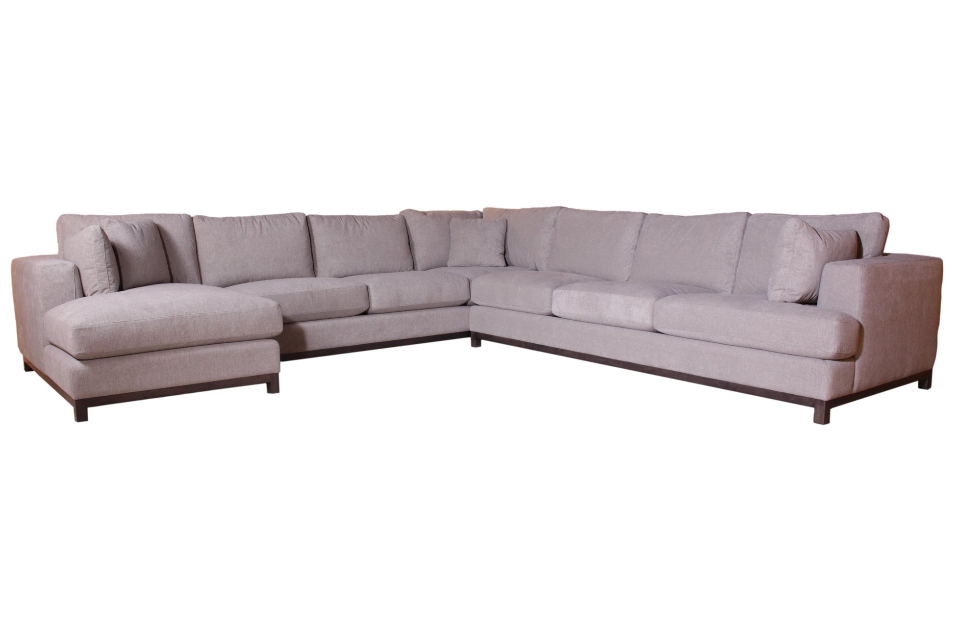 the Marcantonio Alberto living room upholstered sectional is available in Edmonton at McElherans Furniture + Design