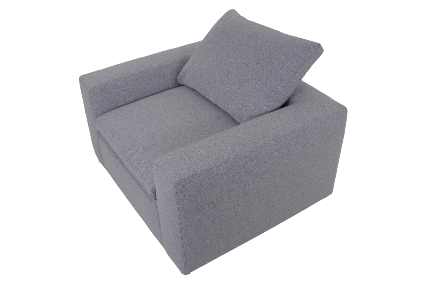 the Marcantonio Dream living room upholstered chair is available in Edmonton at McElherans Furniture + Design