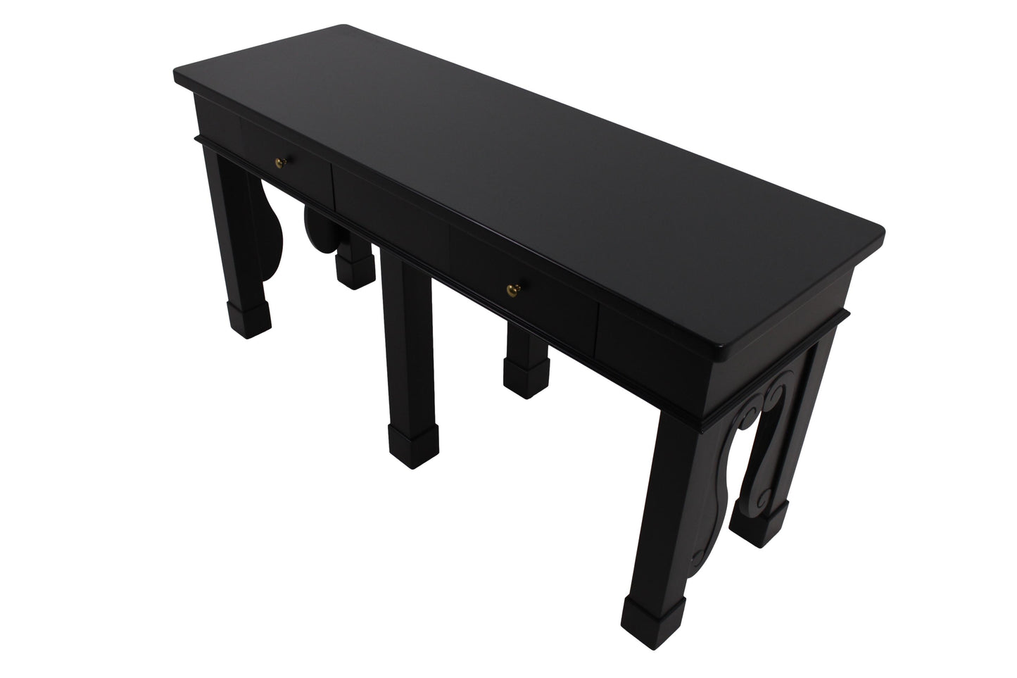the Mr. & Mrs. Howard William IV living room occasional console table is available in Edmonton at McElherans Furniture + Design