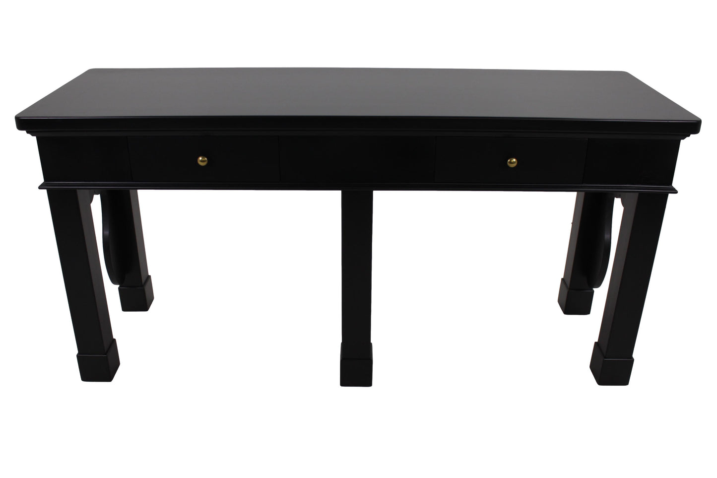 the Mr. & Mrs. Howard William IV living room occasional console table is available in Edmonton at McElherans Furniture + Design