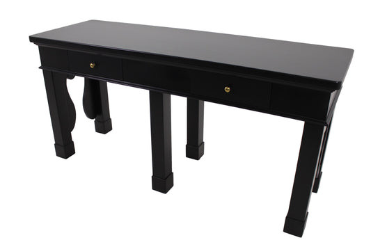 the Mr. & Mrs. Howard William IV living room occasional console table is available in Edmonton at McElherans Furniture + Design