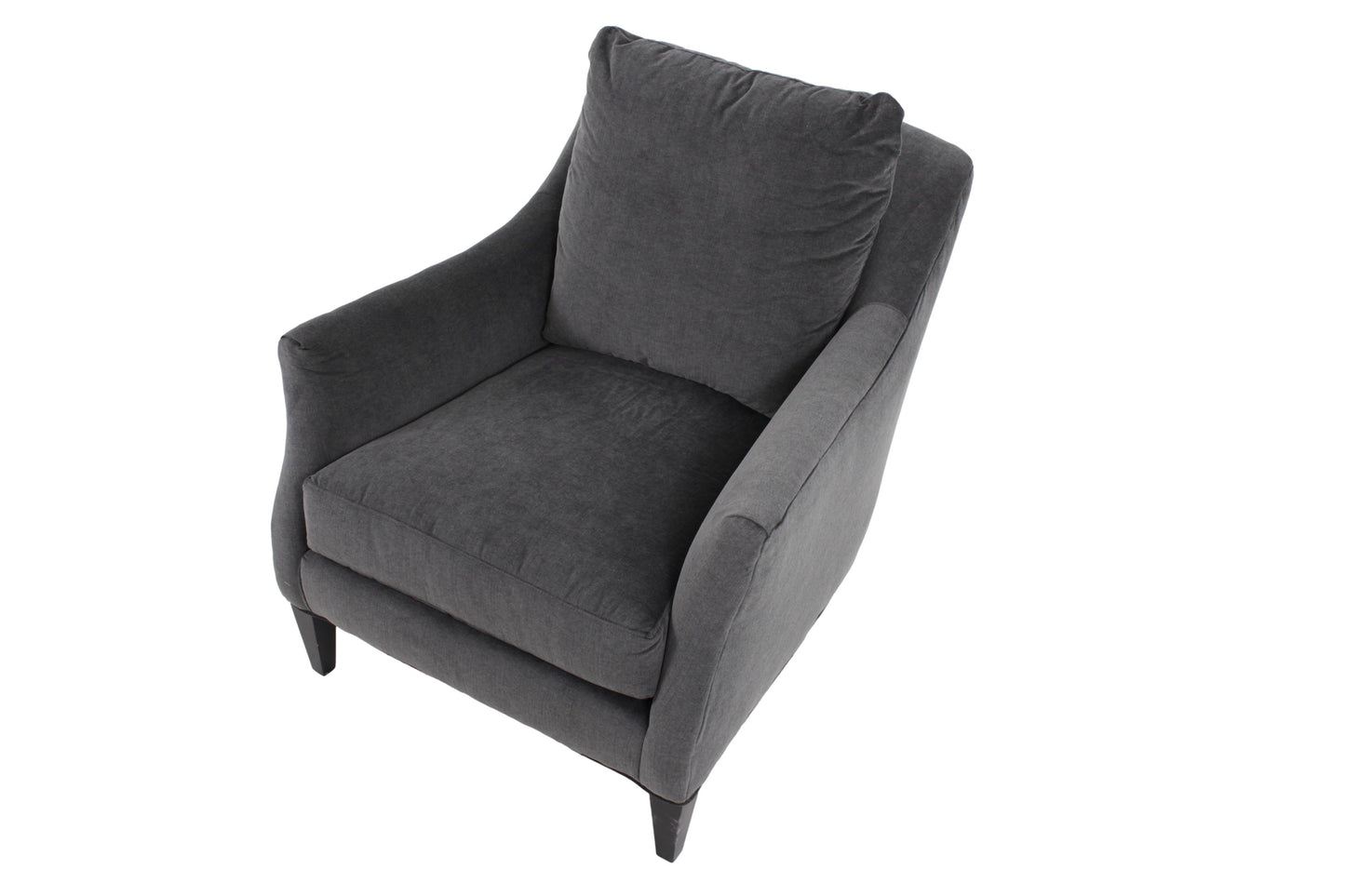 the HF Custom Bree 1690 living room upholstered chair is available in Edmonton at McElherans Furniture + Design