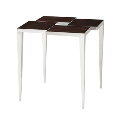 the Theodore Alexander  contemporary TA50017 living room occasional end table is available in Edmonton at McElherans Furniture + Design