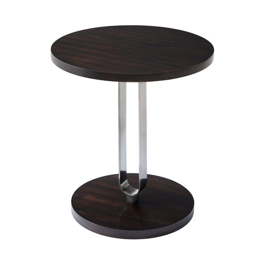 the Theodore Alexander Emannuel living room occasional end table is available in Edmonton at McElherans Furniture + Design