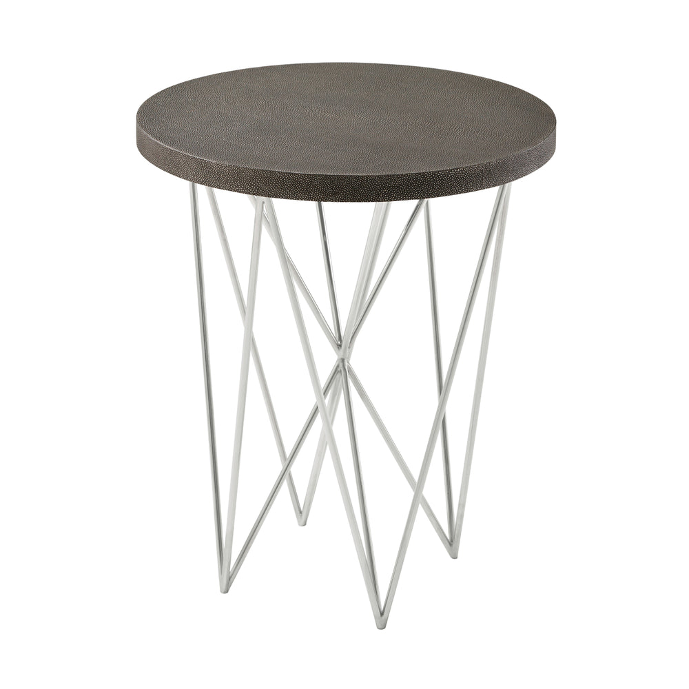 the Theodore Alexander TAS50050D living room occasional end table is available in Edmonton at McElherans Furniture + Design