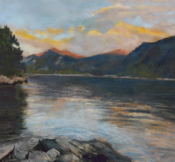 the Leftbank After the Storm wall art is available in Edmonton at McElherans Furniture + Design