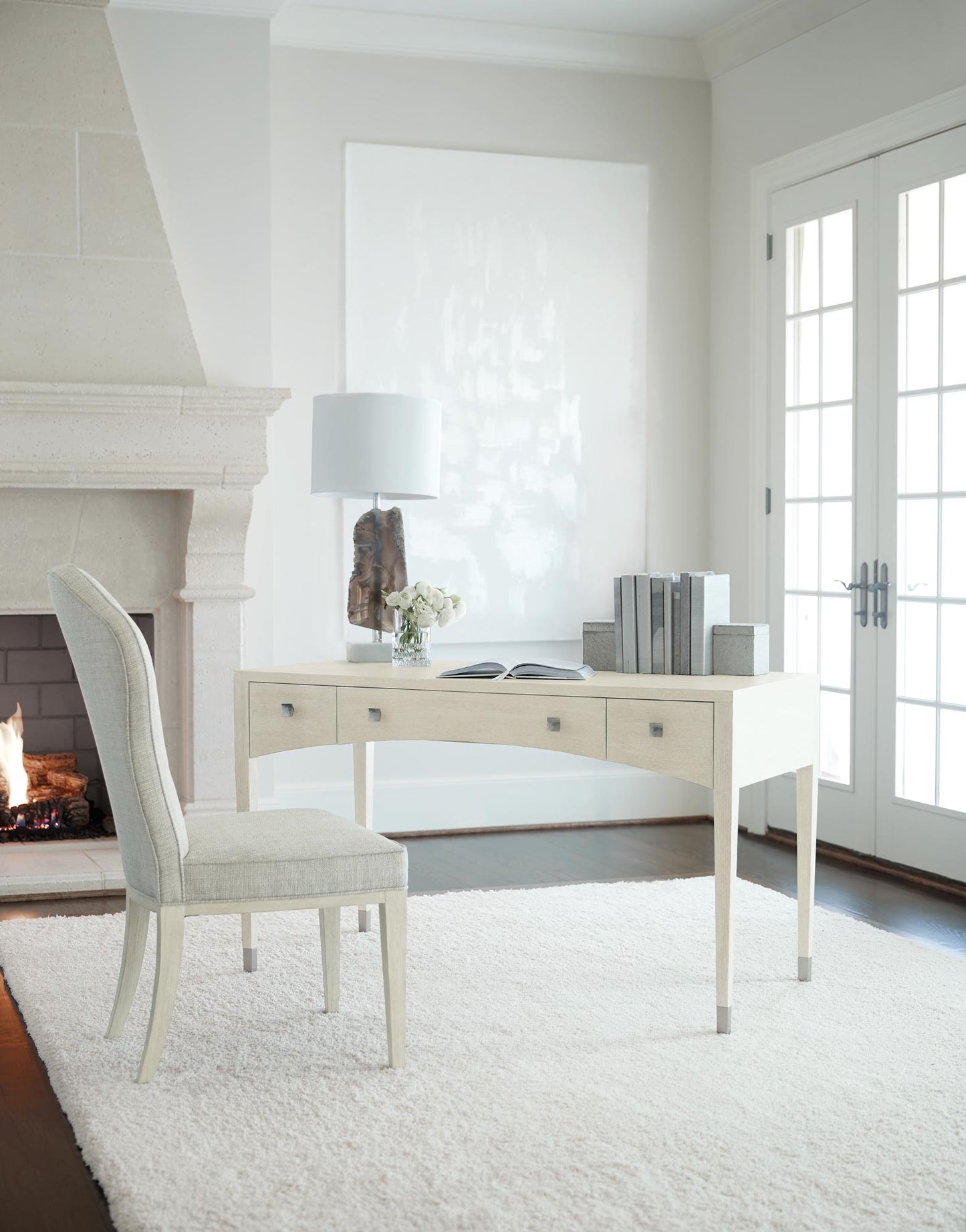 the Bernhardt East Hampton 395-510 home office desk is available in Edmonton at McElherans Furniture + Design