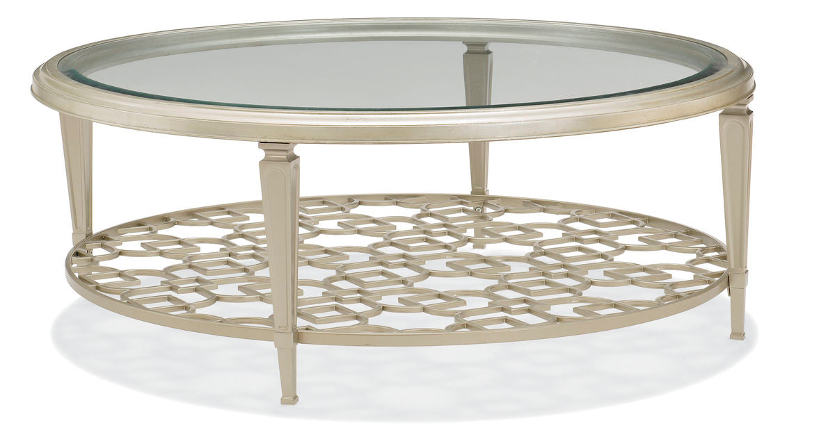 the Caracole Social Gathering CLA-418-406 living room occasional coffee table is available in Edmonton at McElherans Furniture + Design