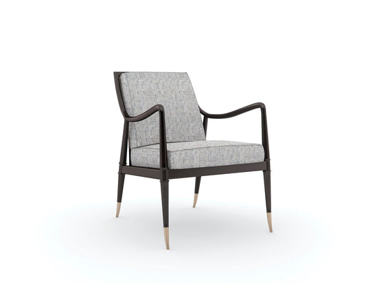 the Caracole Well Appointed living room upholstered chair is available in Edmonton at McElherans Furniture + Design