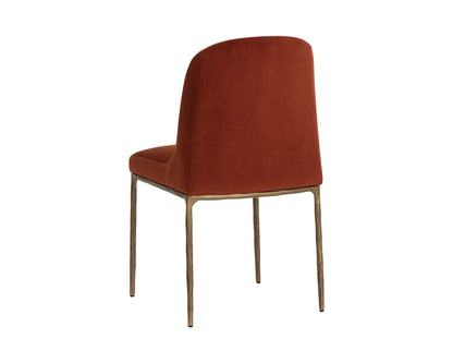 the Sunpan Nestor dining room chair is available in Edmonton at McElherans Furniture + Design