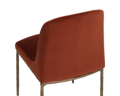 the Sunpan Nestor dining room chair is available in Edmonton at McElherans Furniture + Design