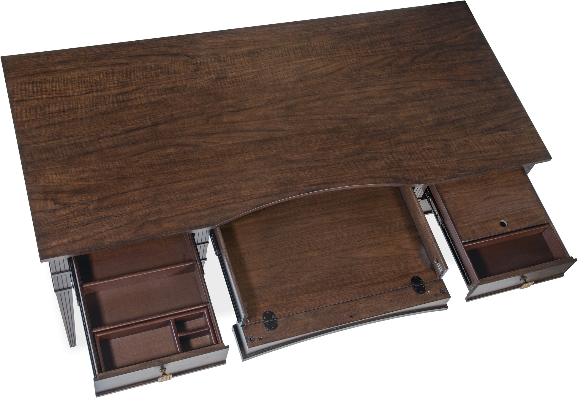 the Hooker Furniture Diplomat 6082-10458-89 home office desk is available in Edmonton at McElherans Furniture + Design