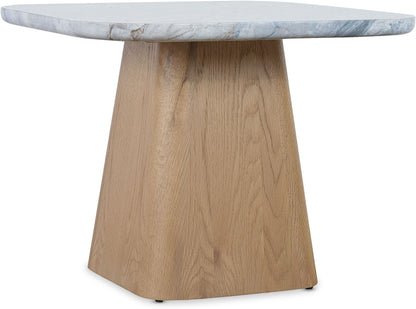 the Hooker Furniture Hudson 7228-80242-80 living room occasional end table is available in Edmonton at McElherans Furniture + Design
