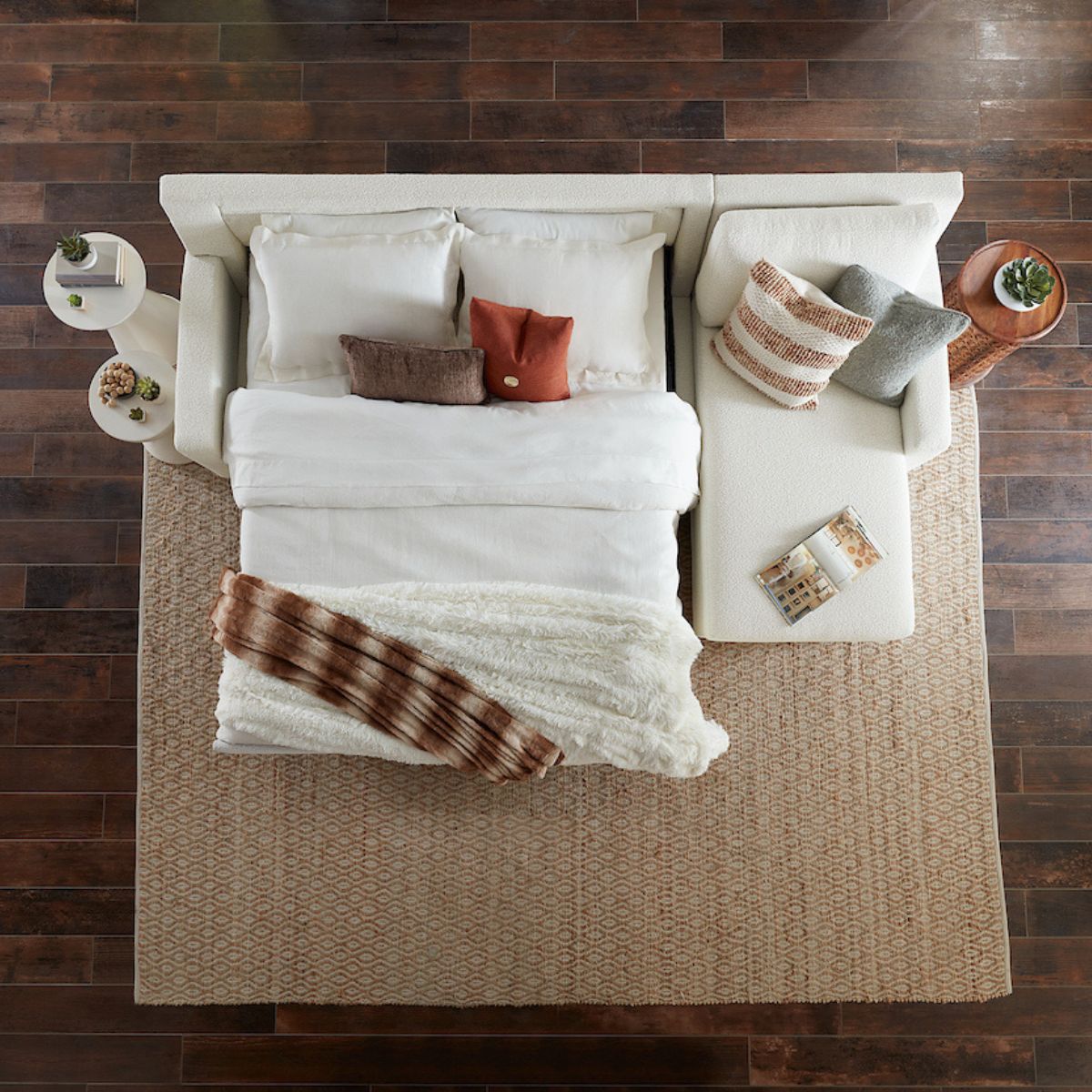 A Sofa by Day. A Real Bed by Night.