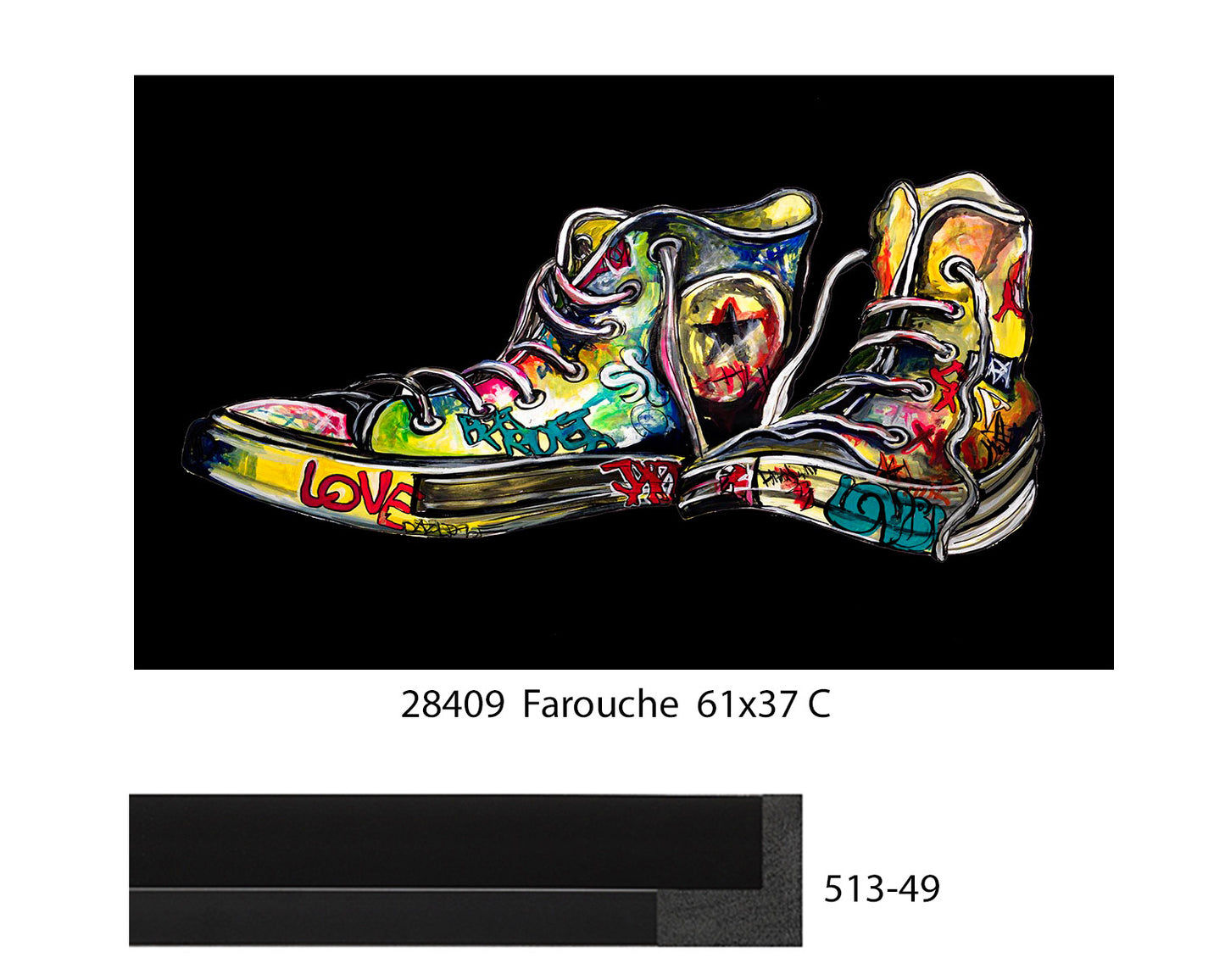 Art & Frame Farouche wall art