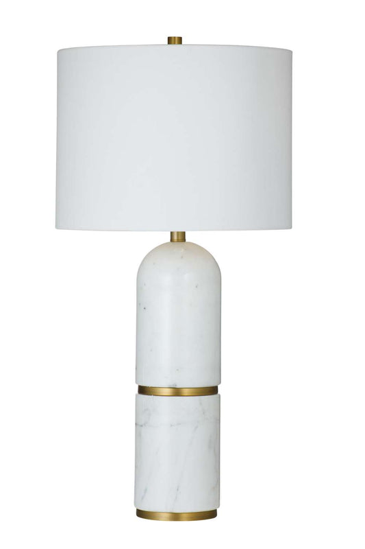the Basset Mirror Wake lighting table lamp is available in Edmonton at McElherans Furniture + Design
