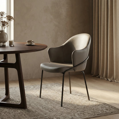 the Bellini Modern Brandi dining room chair is available in Edmonton at McElherans Furniture + Design