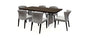 the Bermex Dinec 7 piece dining room is available in Edmonton at McElherans Furniture + Design