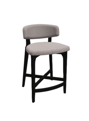 the Bermex BSFB-1005 dining room bar stool is available in Edmonton at McElherans Furniture + Design