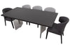 the BDM Dinec transitional TP870 dining room dining table is available in Edmonton at McElherans Furniture + Design