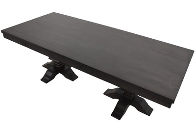 the BDM  transitional TBDRE-0900 dining room dining table is available in Edmonton at McElherans Furniture + Design