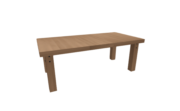 the Bermex TBERE-0341 dining room table is available in Edmonton at McElherans Furniture + Design